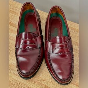 Sebago Men's Penny Burgundy Leather Loafers